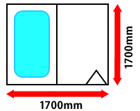 1700mm1700mm